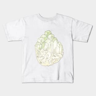 Alexandrite Crystal Kids T-Shirt